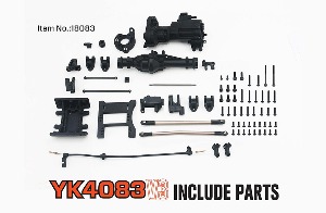 Yikong YK4083V3 컨버젼 new option parts. Scale 1:8 Crawler gear box set